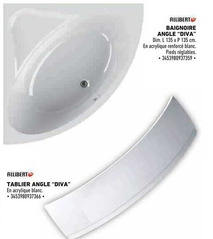 BAIGNOIRE ANGLE “DIVA”