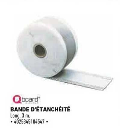 BANDE D'ÉTANCHÉITÉ