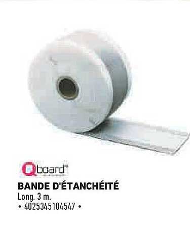 BANDE D’ÉTANCHÉITÉ