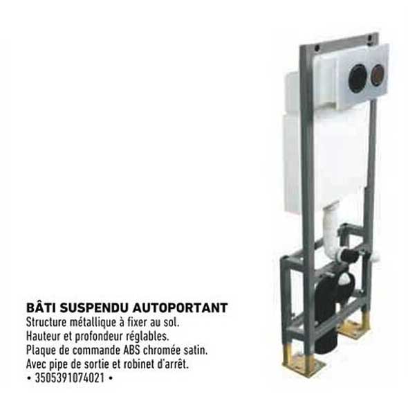 BÂTI SUSPENDU AUTOPORTANT