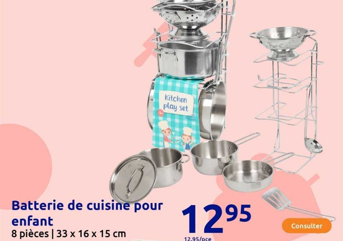 Batterie de cuisine pour enfant