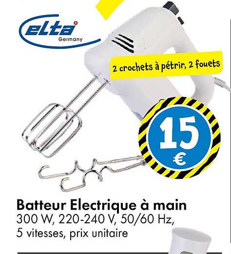 Batteur Electrique à main