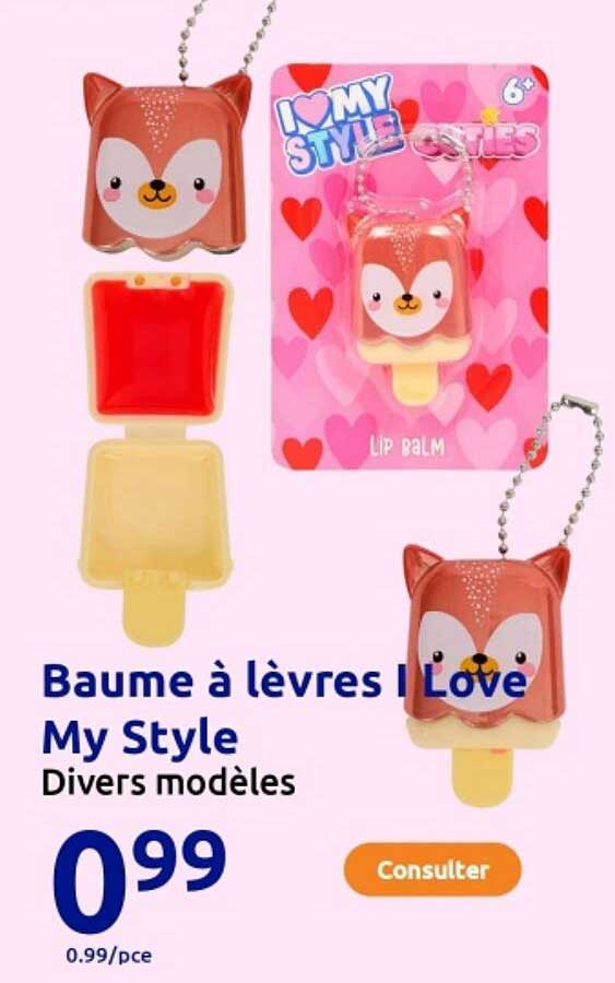 Baume à lèvres I Love My Style