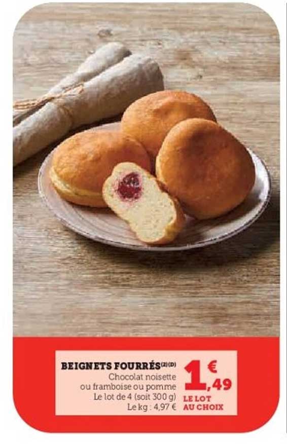 BEIGNETS FOURRÉS