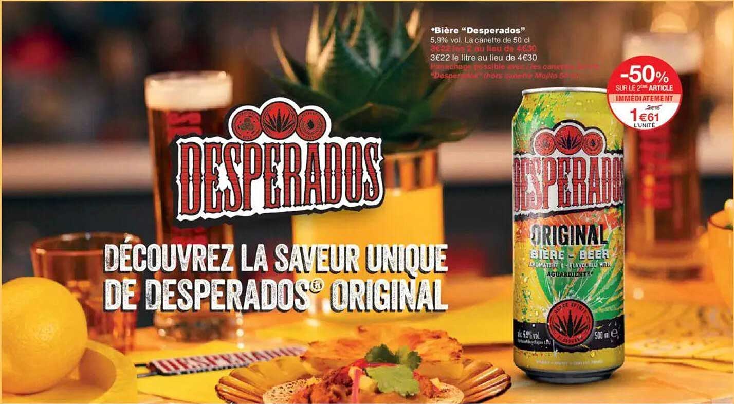 BIÈRE "DESPERADOS"