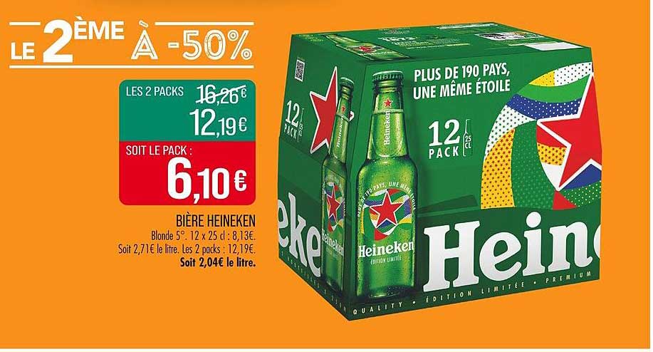 BIÈRE HEINEKEN