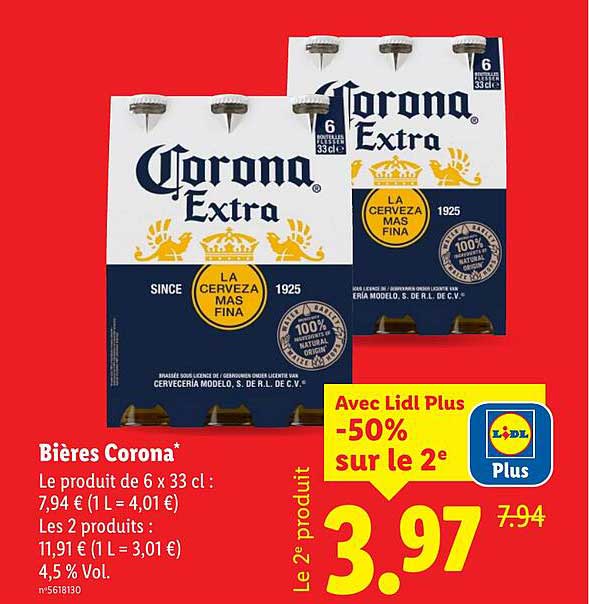 Bières Corona