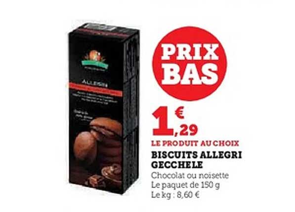 BISCUITS ALLEGRI GECCHELE