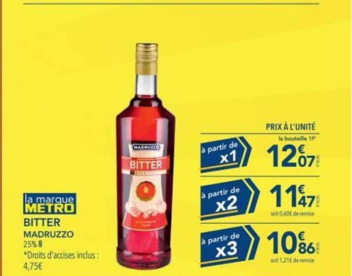 BITTER MADRUZZO 25%