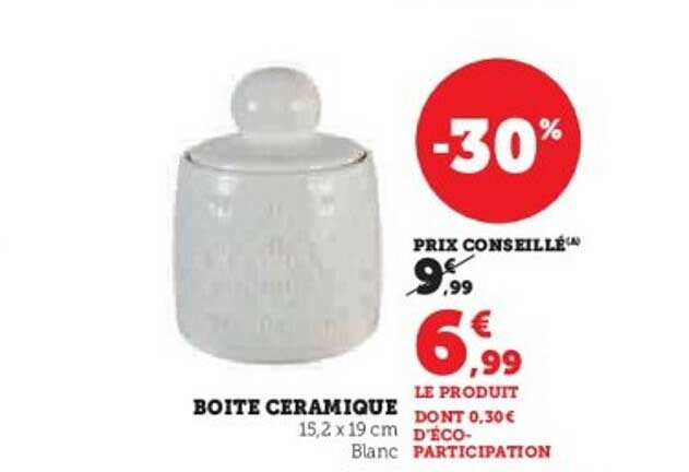 BOITE CERAMIQUE