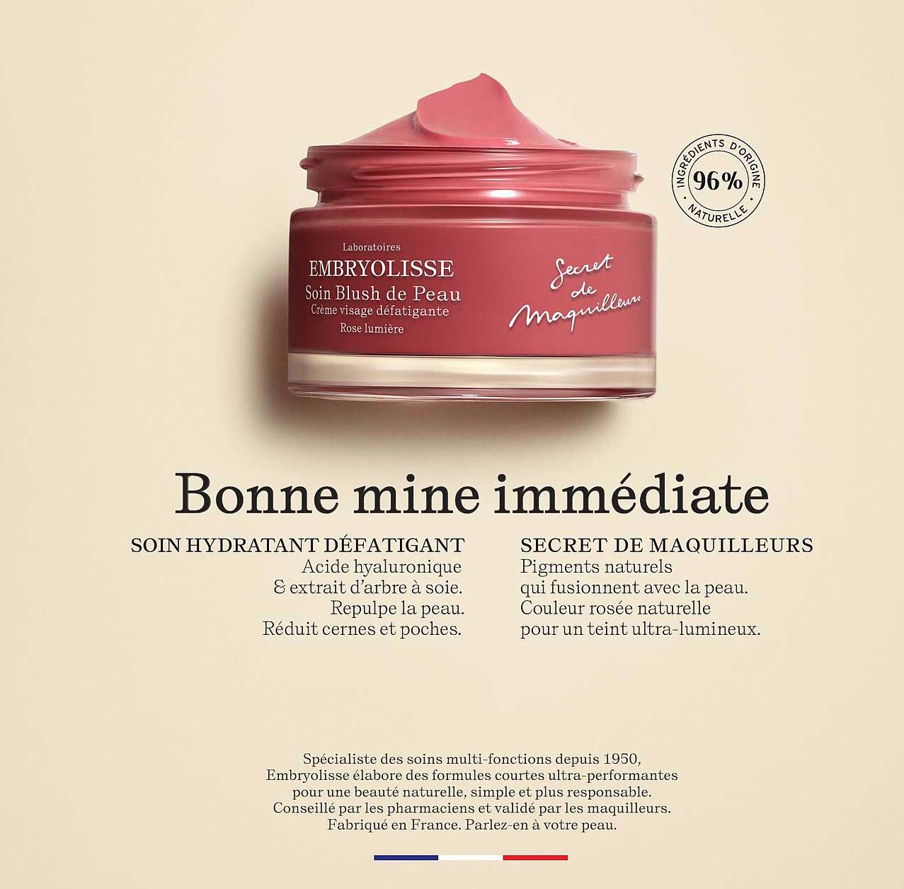 Bonne mine immédiate