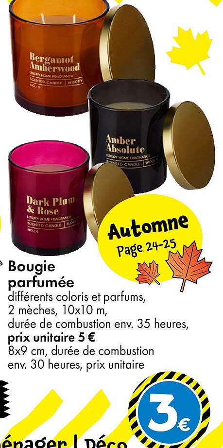 Bougie parfumée
