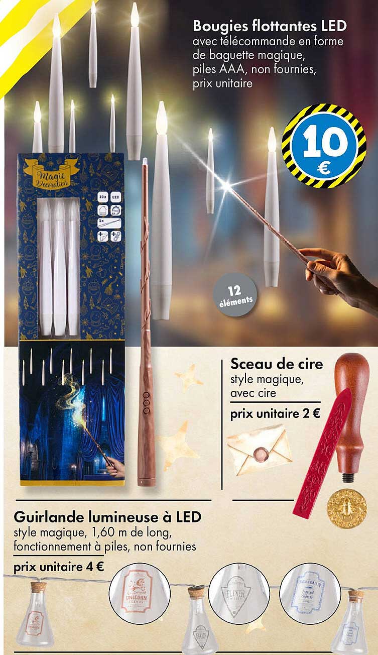Bougies flottantes LED