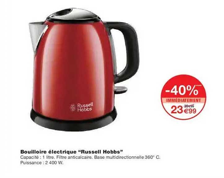 Bouilloire électrique "Russell Hobbs"