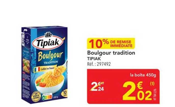 Boulgour tradition TIPIAK