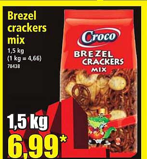Brezel crackers mix