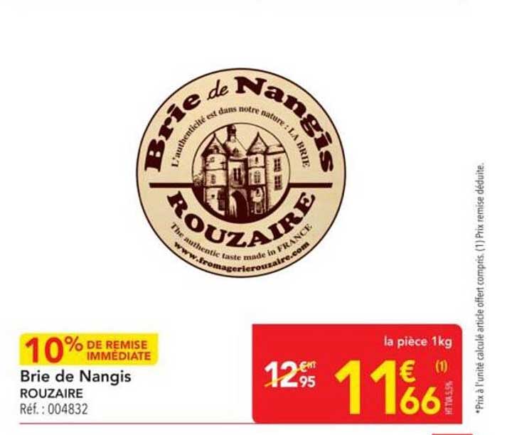 Brie de Nangis ROUZAIRE