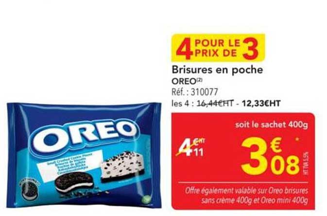 Brisures en poche OREO