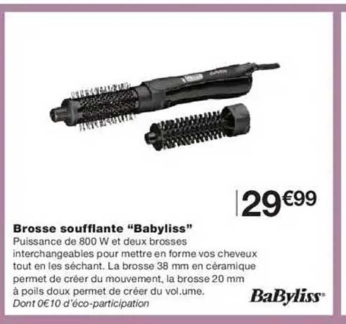 Brosse soufflante "Babyliss"