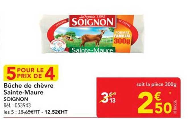 Bûche de chèvre Sainte-Maure
