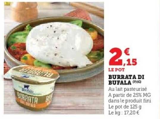 BURRATA DI BUFALA