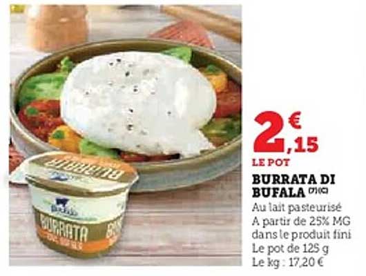 BURRATA DI BUFALA