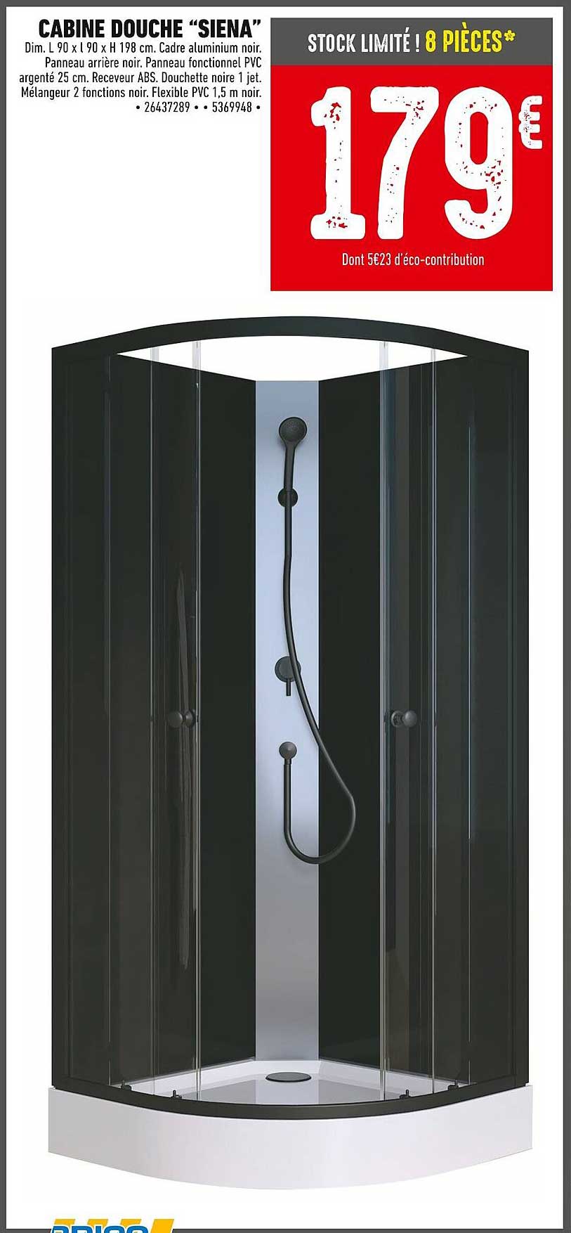 CABINE DOUCHE “SIENA”