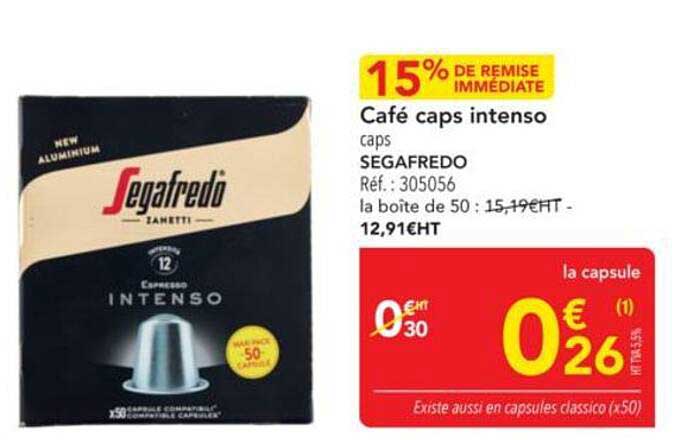 Café caps intenso