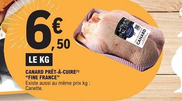 CANARD PRÊT-À-CUIRE "FINE FRANCE"