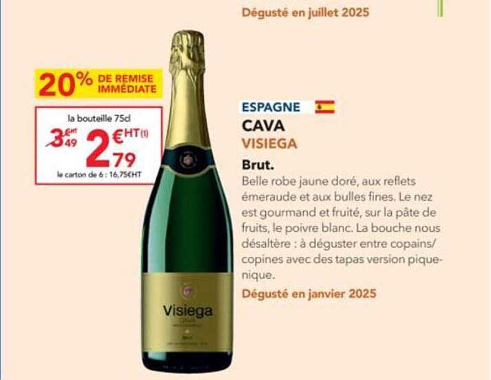 CAVA VISIEGA Brut