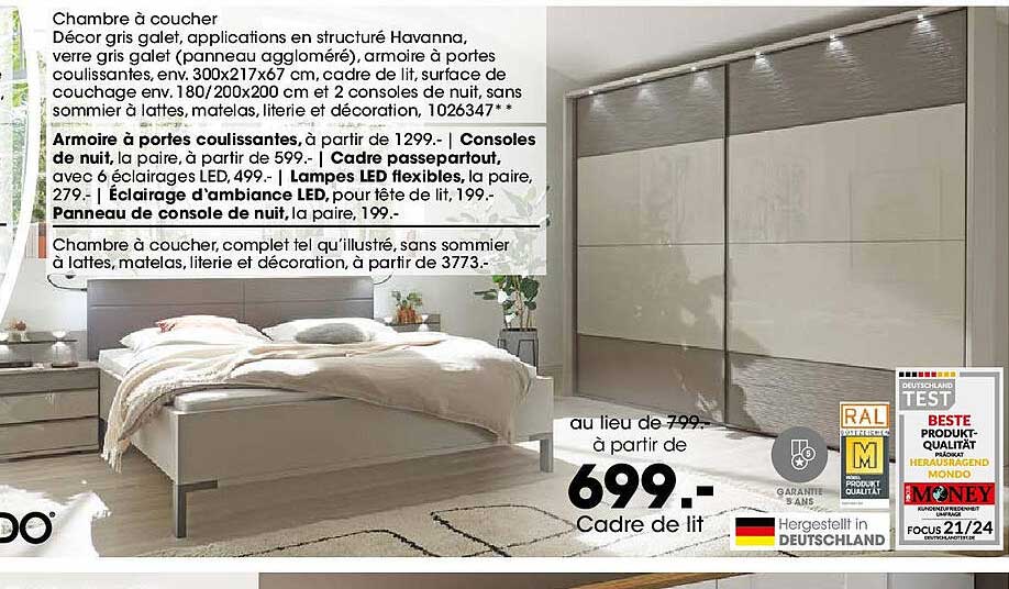 Chambre à coucher