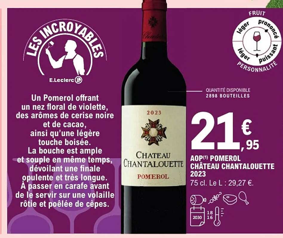 Château Chantalouette 2023 - Pomerol