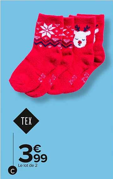Chaussettes TEX - Lot de 2
