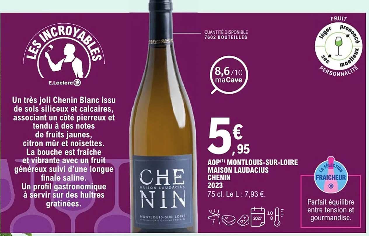 Chenin Blanc – Maison Laudatius 2023