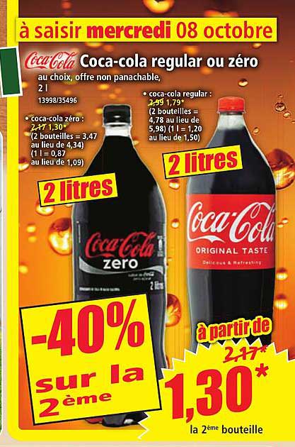 Coca-cola regular ou zéro