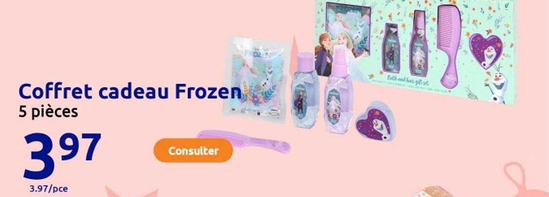 Coffret cadeau Frozen