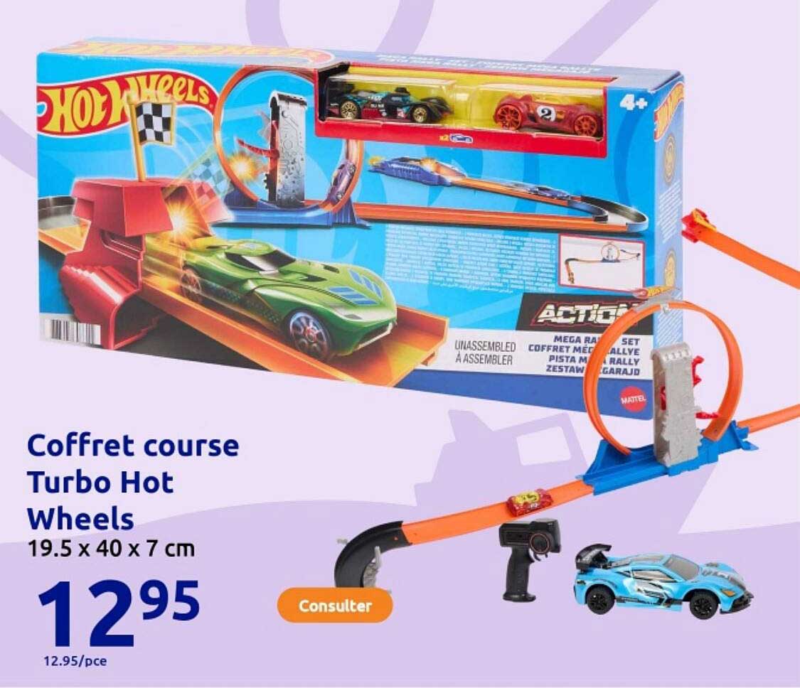 Coffret course Turbo Hot Wheels