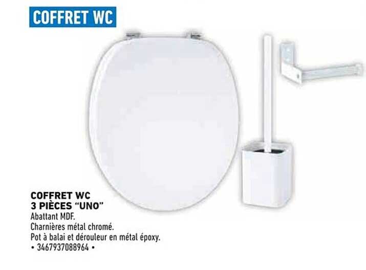 COFFRET WC 3 PIÈCES “UNO”