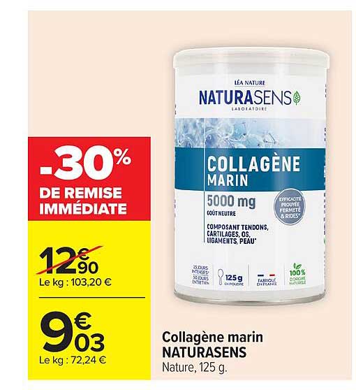 Collagène marin NATURASENS