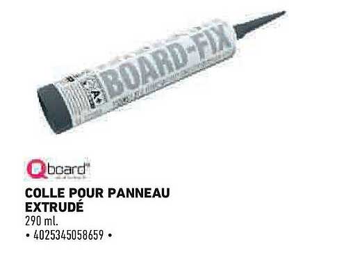 COLLE POUR PANNEAU EXTRUDE