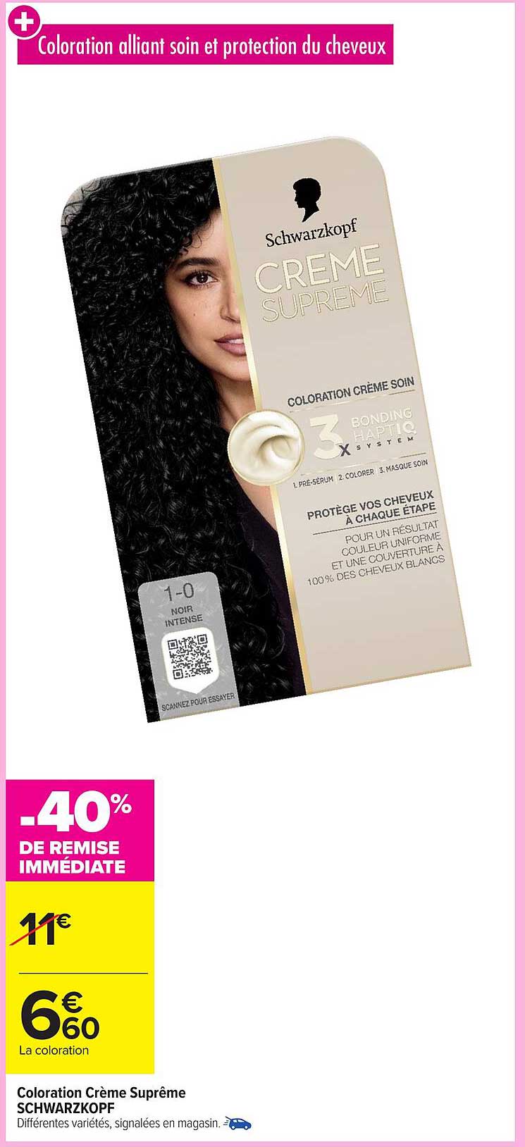 Coloration Crème Suprême SCHWARZKOPF