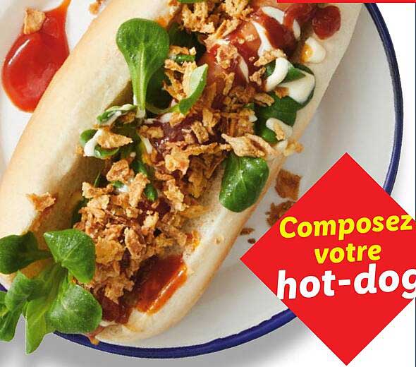 Composez votre hot-dog