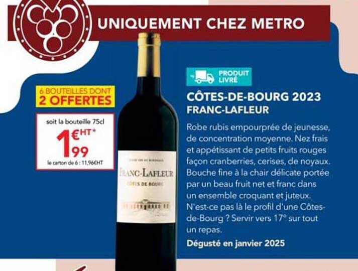 CÔTES-DE-BOURG 2023 FRANC-LAFLEUR