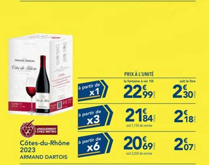 Côtes-du-Rhône 2023 Armand Dartois