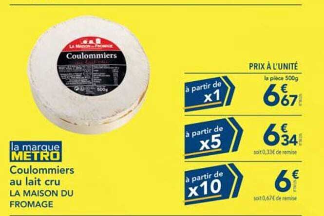 Coulommiers au lait cru