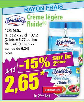 Crème légère fluide