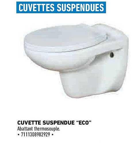 CUVETTE SUSPENDUE “ECO”