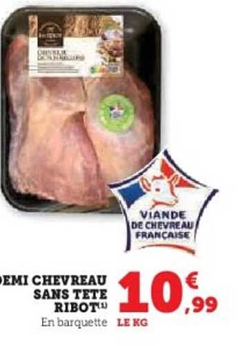DEMI CHEVREAU SANS TETE RIBOT