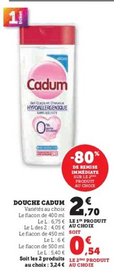 DOUCHE CADUM