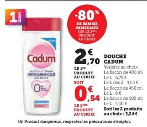 DOUCHE CADUM